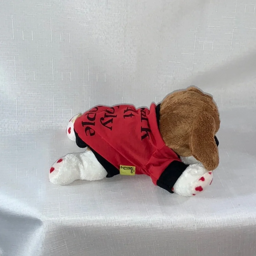 728 10/$50🏄🏻‍♀️ NEW! Red and Black I Bark at Ugly People Dog Shirt Size XS